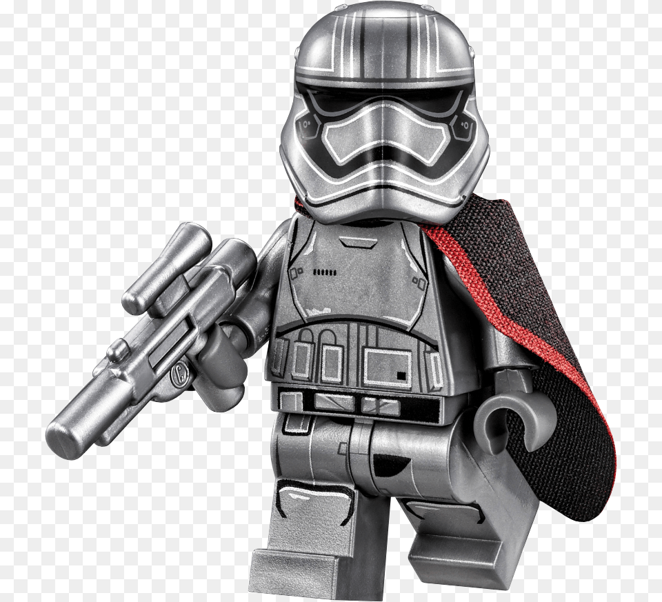 Lego Star Wars Captain Phasma Minifigure, Helmet, Toy, Gun, Weapon Free Png