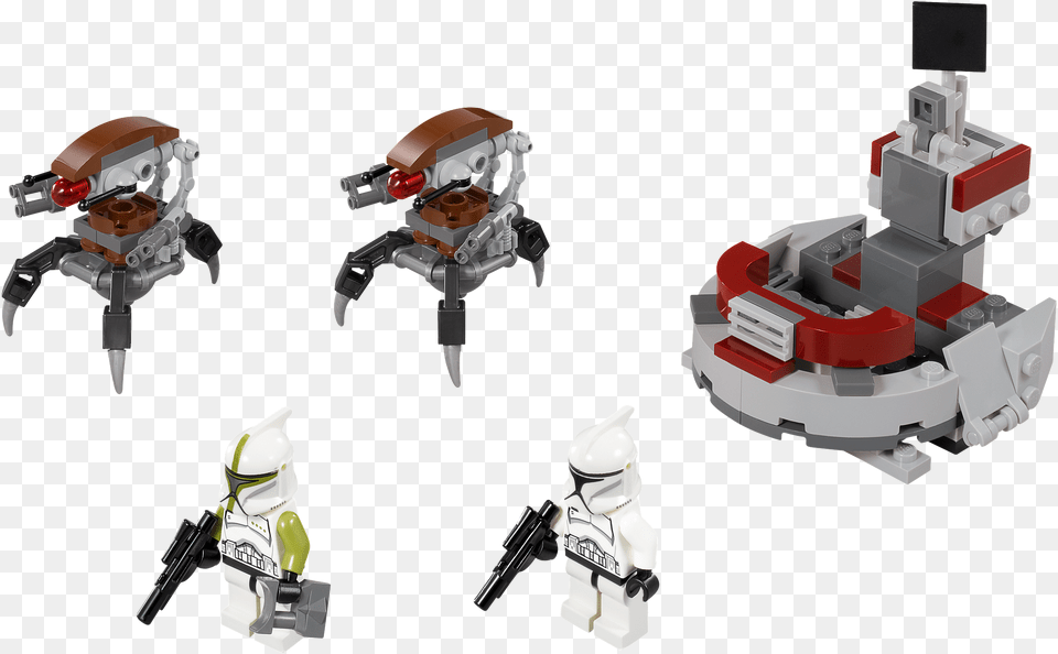 Lego Star Wars Clone Troopers Vs Droidekas Free Png