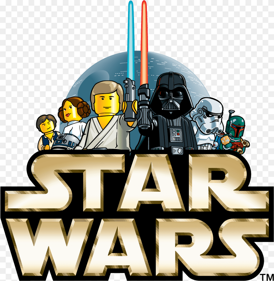 Lego Star Wars Download Clipart Star Wars Lego Caricatura, People, Person, Baby, Book Free Png