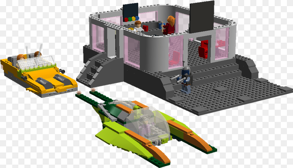 Lego Star Wars Episode Ii Coruscant Chase Jango Fett, Cad Diagram, Diagram, Toy, Face Png Image