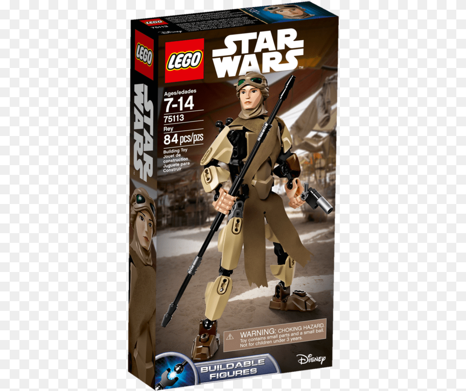 Lego Star Wars Finn Rey Buildable Figures, Firearm, Weapon, Gun, Person Png Image