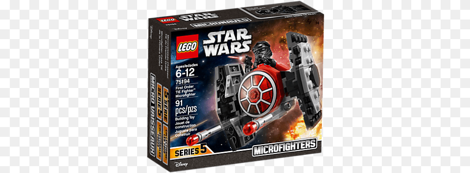 Lego Star Wars First Order Tie Fighter Lego Star War Tie, Machine, Spoke, Wheel, Scoreboard Free Png