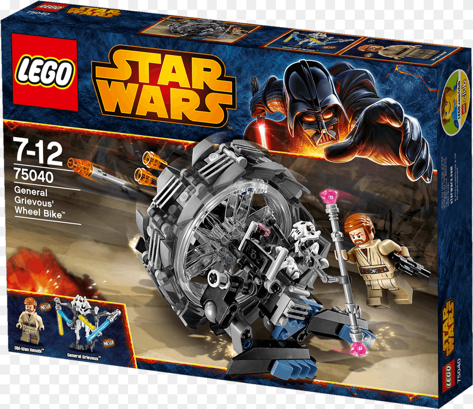 Lego Star Wars Grievous, Spoke, Machine, Person, Wheel Free Png Download