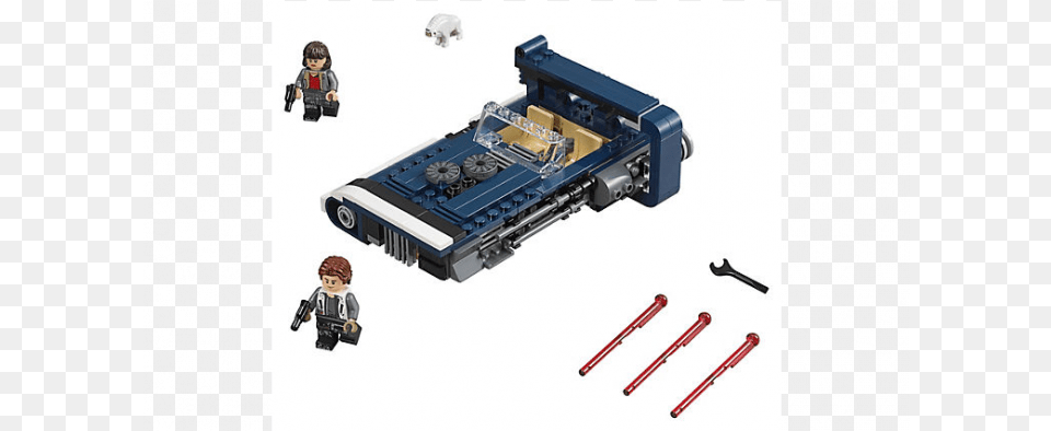Lego Star Wars Han Solo39s Landspeeder, Person, Computer Hardware, Electronics, Hardware Png Image