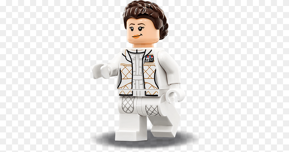 Lego Star Wars Hoth Medical Chamber Star Wars Lego Princess Leia, Figurine, Baby, Person, Toy Png