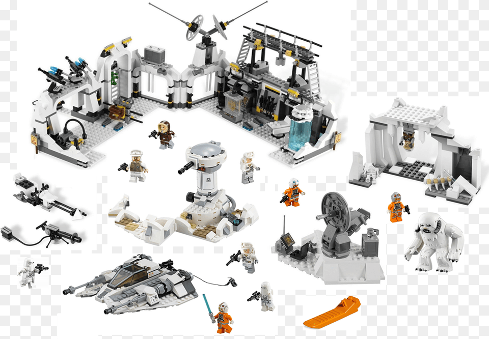 Lego Star Wars Hoth Wampa, Toy, Architecture, Building, Factory Free Png