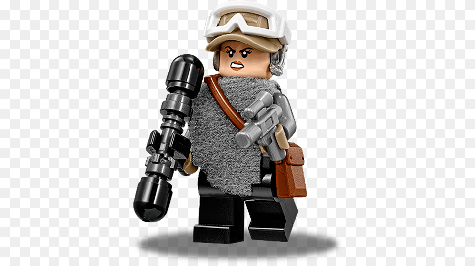 Lego Star Wars Jyn Erso, Firearm, Weapon, Baby, Person Png