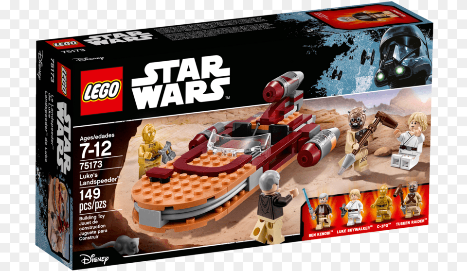 Lego Star Wars Lukes Landspeeder, Boy, Child, Male, Person Png Image
