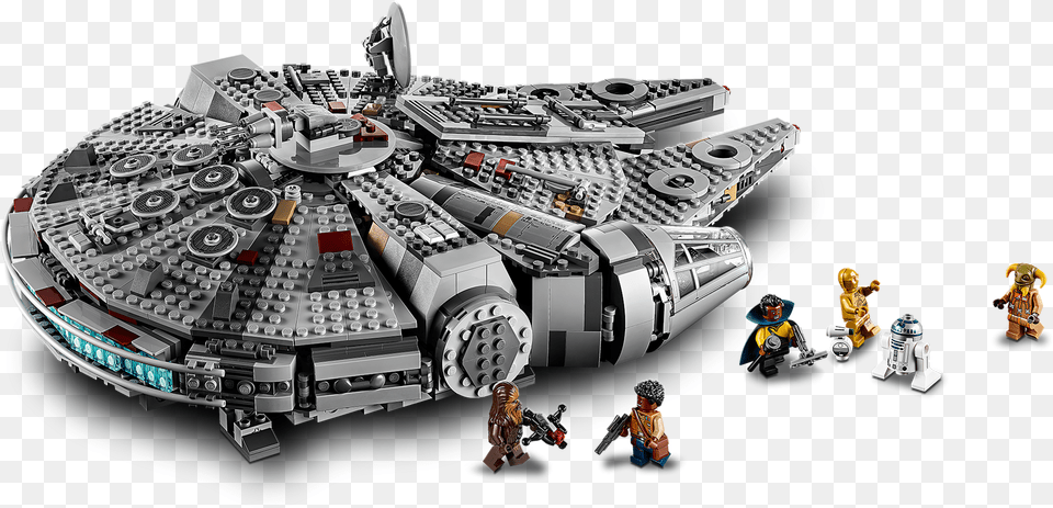 Lego Star Wars Millennium Falcon Lego Millennium Falcon, Aircraft, Spaceship, Transportation, Vehicle Png Image