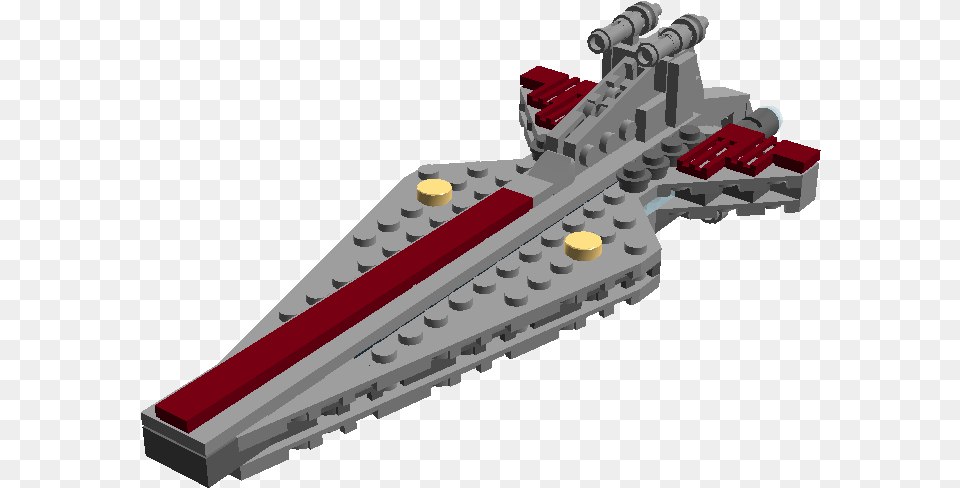 Lego Star Wars Mini Venator, Aircraft, Spaceship, Transportation, Vehicle Free Png Download