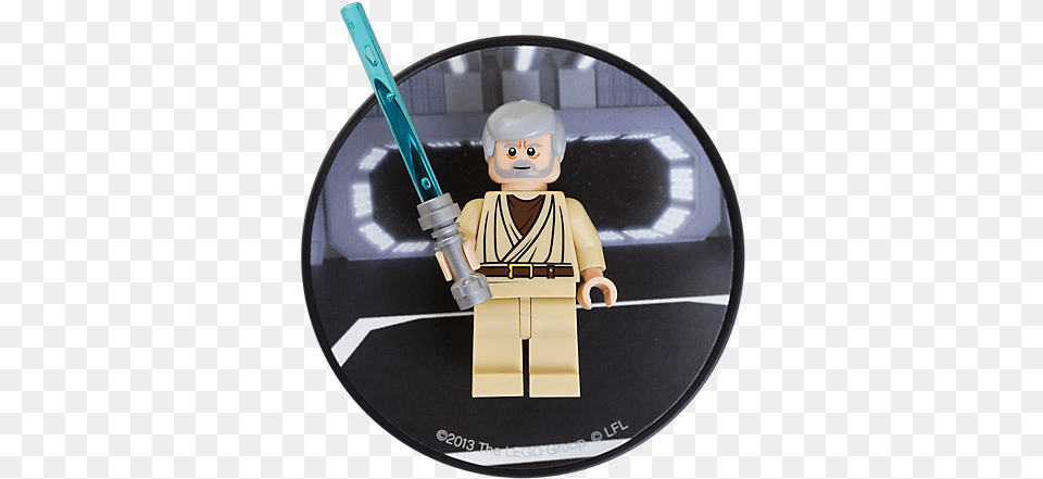 Lego Star Wars Obi Wan Kenobi Magnet Kenobi, People, Person, Disk, Dvd Free Png Download
