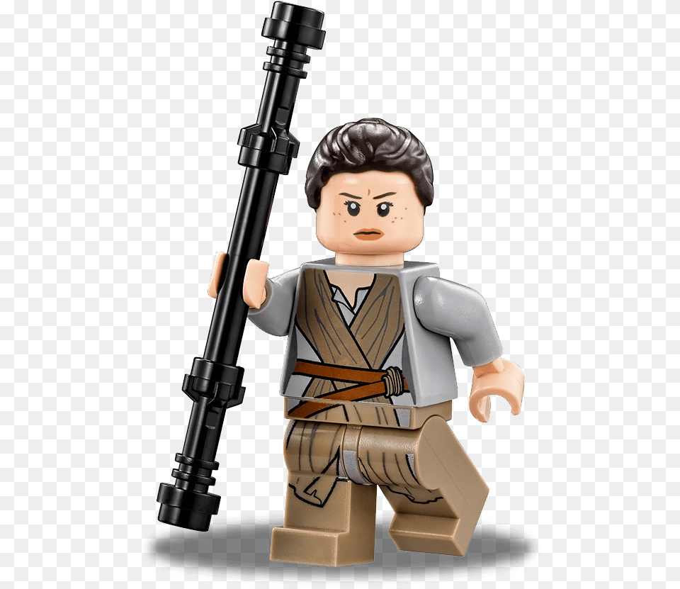 Lego Star Wars Rey Minifigure, Baby, Face, Head, Person Png Image