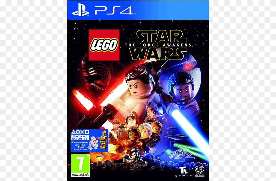 Lego Star Wars The Force Awakens, Advertisement, Publication, Book, Adult Png Image