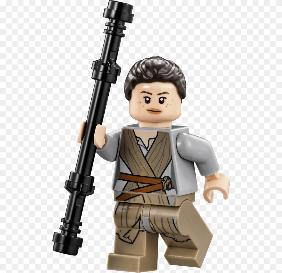 Lego Star Wars The Force Awakens Reys Speeder Set Lego Star Wars Characters Rey, Baby, Face, Head, Person Png Image
