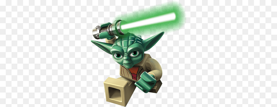 Lego Star Wars Yoda, Light Png Image