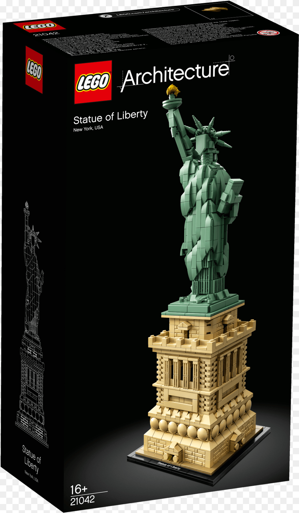 Lego Statue Of Liberty 2018, Art, Bronze, Sculpture Free Transparent Png