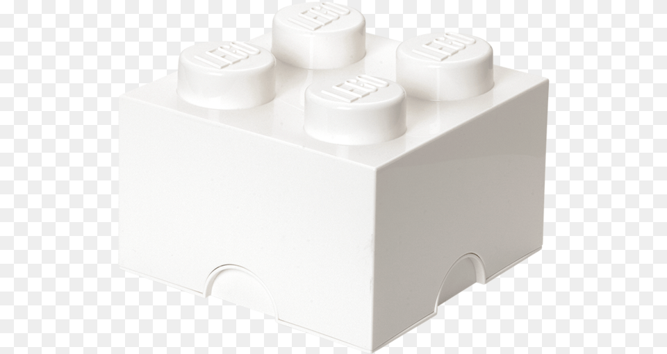Lego Storage Brick 8 White, Box Free Png Download