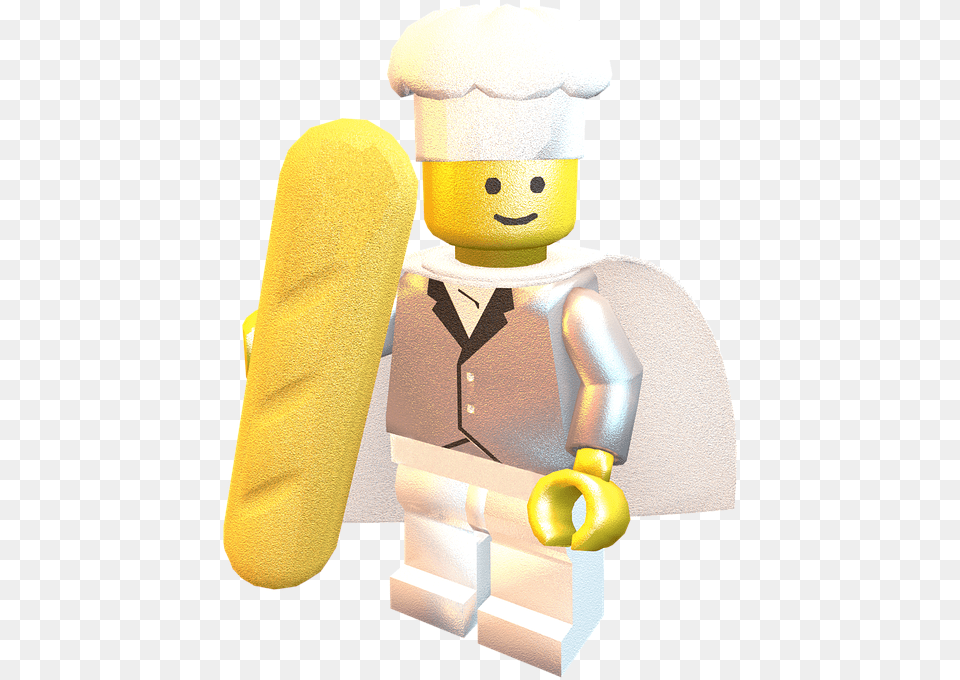 Lego Super Cook Boss Kitchen Render Bread Toasty Cartoon, Baby, Person Free Png