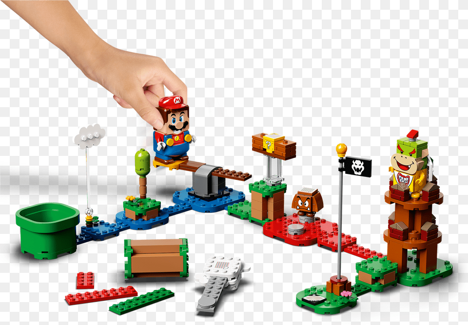 Lego Super Mario, Toy, Baby, Person, Lego Set Free Transparent Png