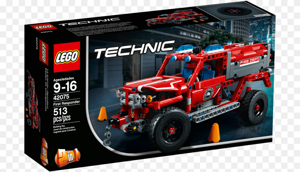 Lego Technic, Vehicle, Transportation, Truck, Fire Truck Free Png Download