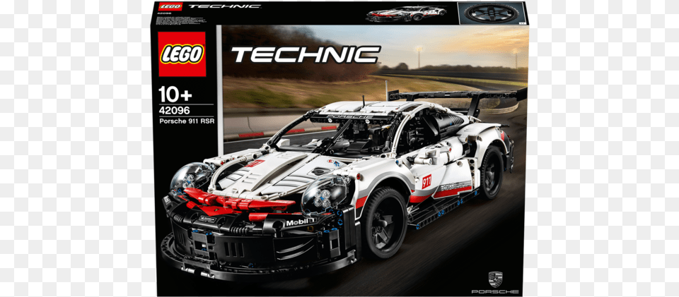 Lego Technic Porsche 911 Rsr, Spoke, Machine, Vehicle, Transportation Png Image