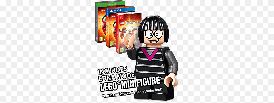 Lego The Incredibles, Book, Publication, Comics, Person Png Image