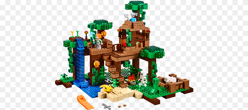 Lego The Jungle Tree House Minecraft Lego Tree House, Toy, Lego Set Png