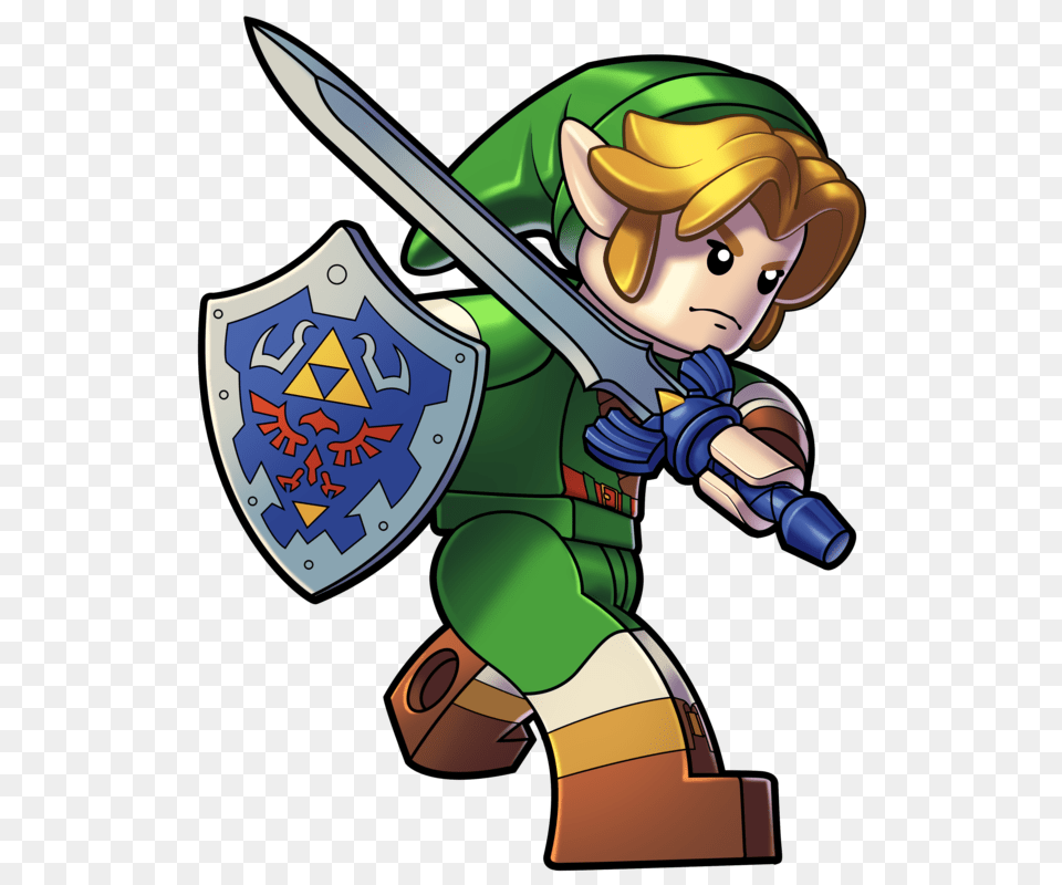 Lego The Legend Of Zelda Project, Sword, Weapon, Face, Head Free Transparent Png