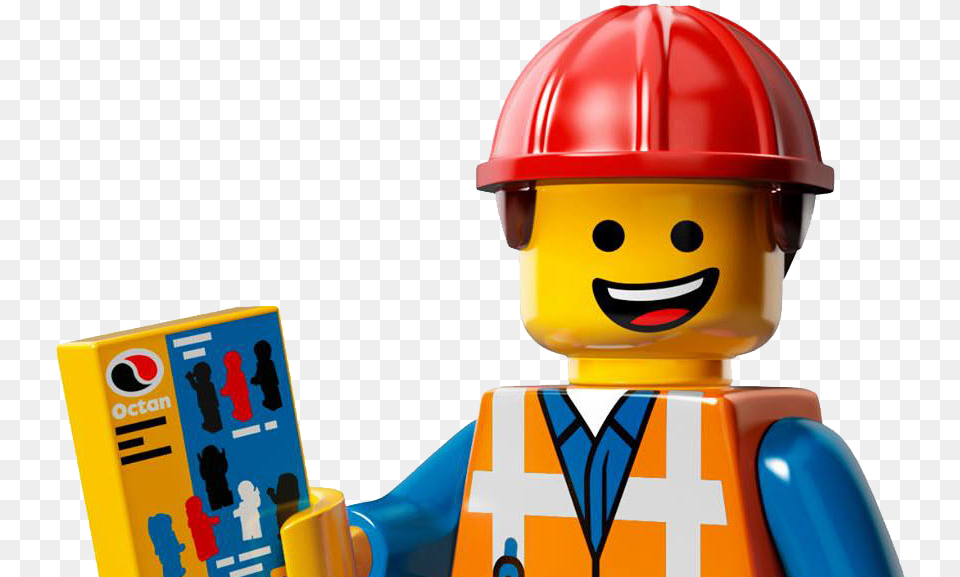 Lego The Lego Movie Hard Hat Emmet Minifigure, Clothing, Hardhat, Helmet, Boy Free Png