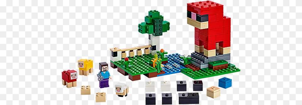 Lego The Wool Farm Lego Minecraft Toy, Lego Set Free Png