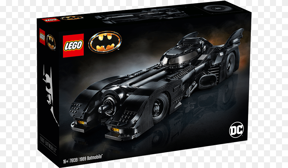 Lego Tim Burton Batmobile, Car, Vehicle, Transportation, Wheel Free Png