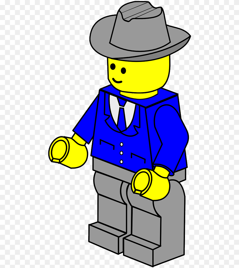 Lego Town Businessman Svg Clip Arts, Clothing, Hat, Baby, Person Png