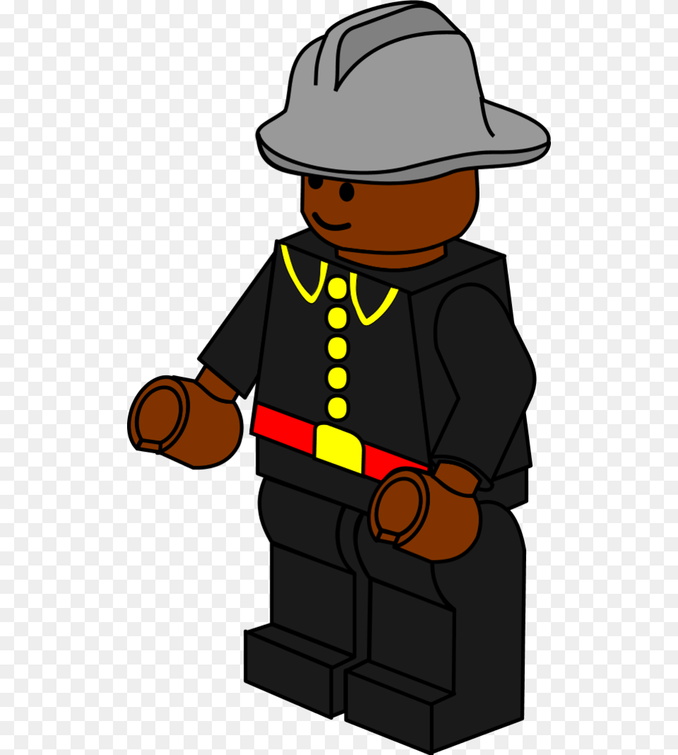 Lego Town Fireman Lego Clipart, Clothing, Hat, Baby, Person Free Transparent Png