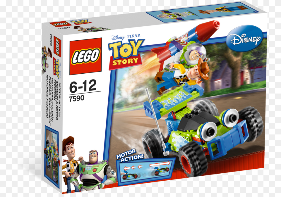 Lego Toy Story 7590 Lego Toy Story Car, Machine, Wheel, Person, Baby Free Transparent Png