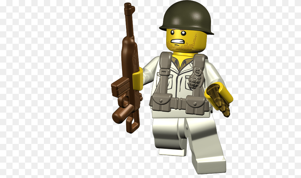 Lego Us Soldier, Toy, People, Person, Firearm Free Png