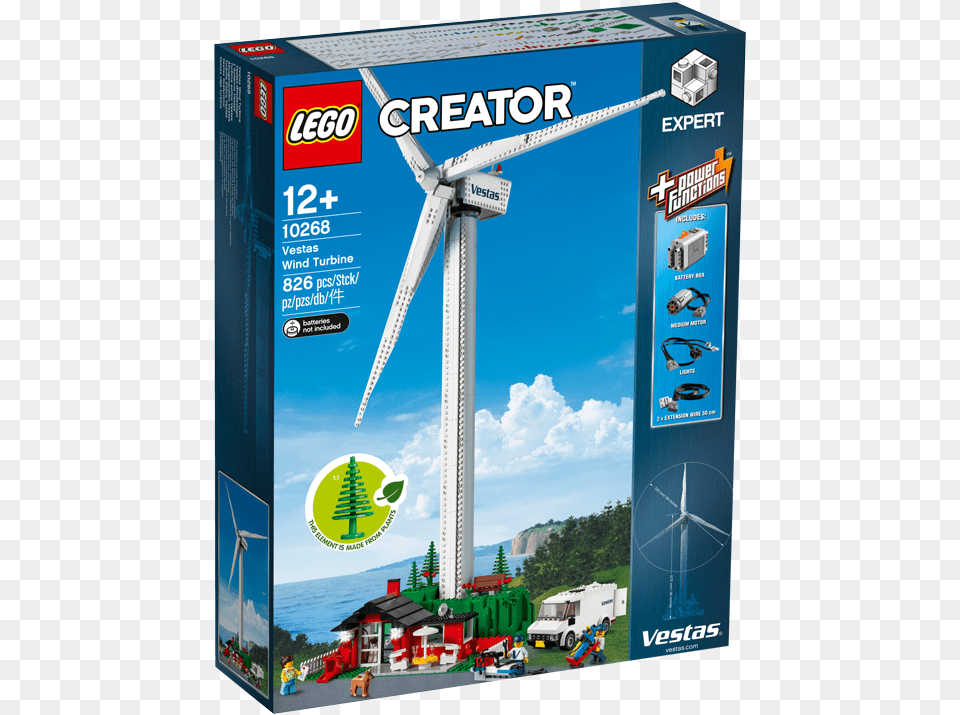 Lego Vestas Wind Turbine 2018, Engine, Machine, Motor, Wind Turbine Free Png