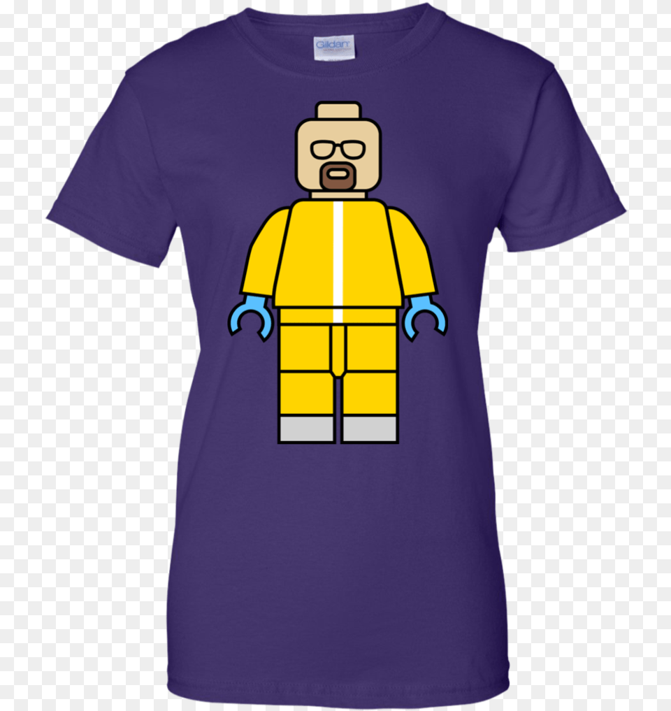 Lego Walter White 466 T Shirt Amp Hoodie Shirt, Clothing, T-shirt, Person, Face Free Transparent Png