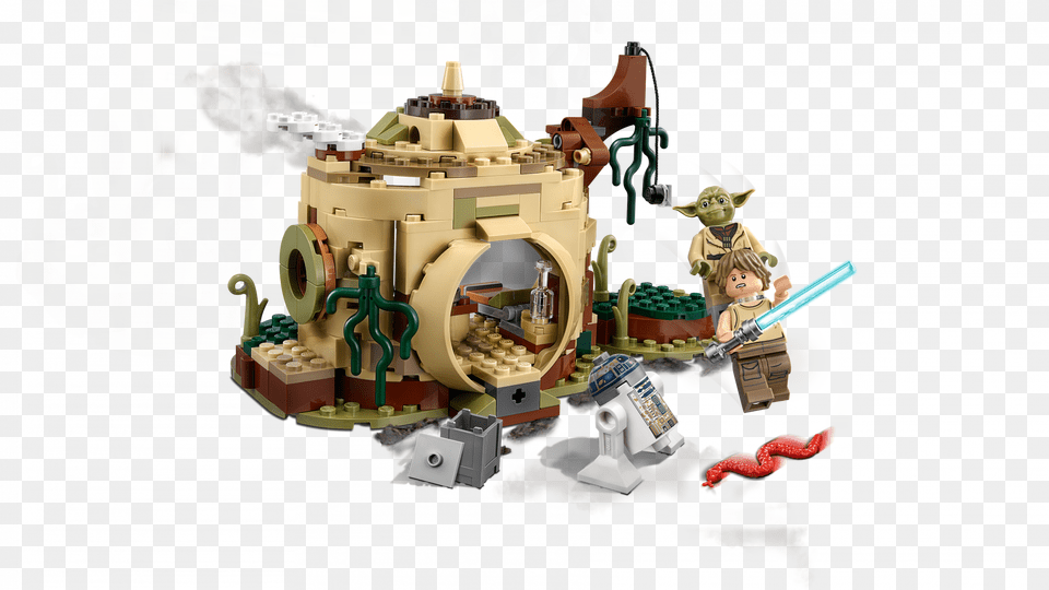 Lego Yoda39s Hut, Person, Toy, Baby, Face Free Png