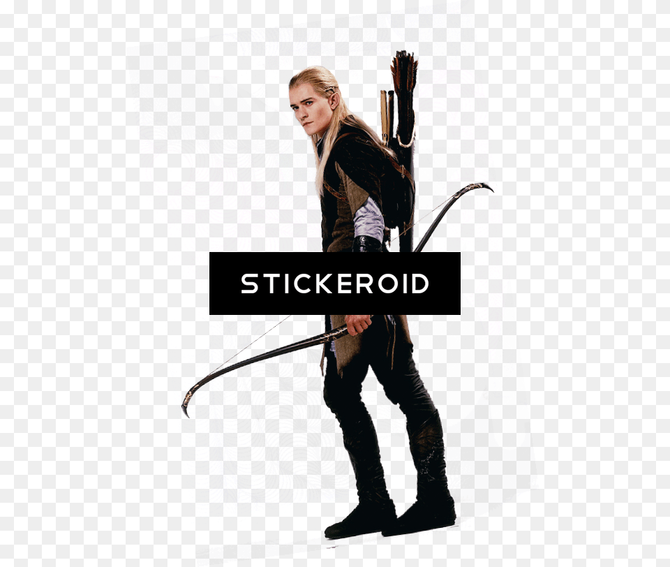 Legolas Lord Of Rings The Hobbit Lord Of The Rings Elf Legolas Greenleaf Cosplay, Advertisement, Poster, Person, Book Free Png Download