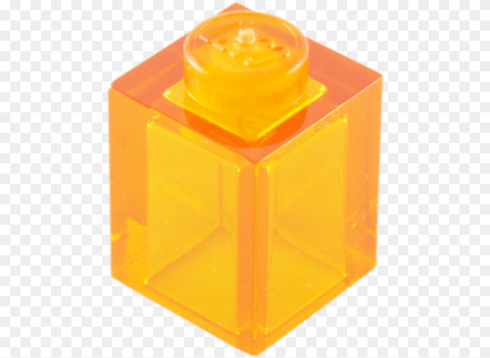 Legos Transparent Block Transparent Orange Lego Brick Transparent Lego 1 Brick, Bottle, Clothing, Hardhat, Helmet Png