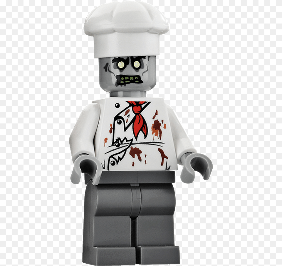 Legos Zombie Lego Monster Fighters Zombie Chef, Robot, Toy, Face, Head Free Png Download