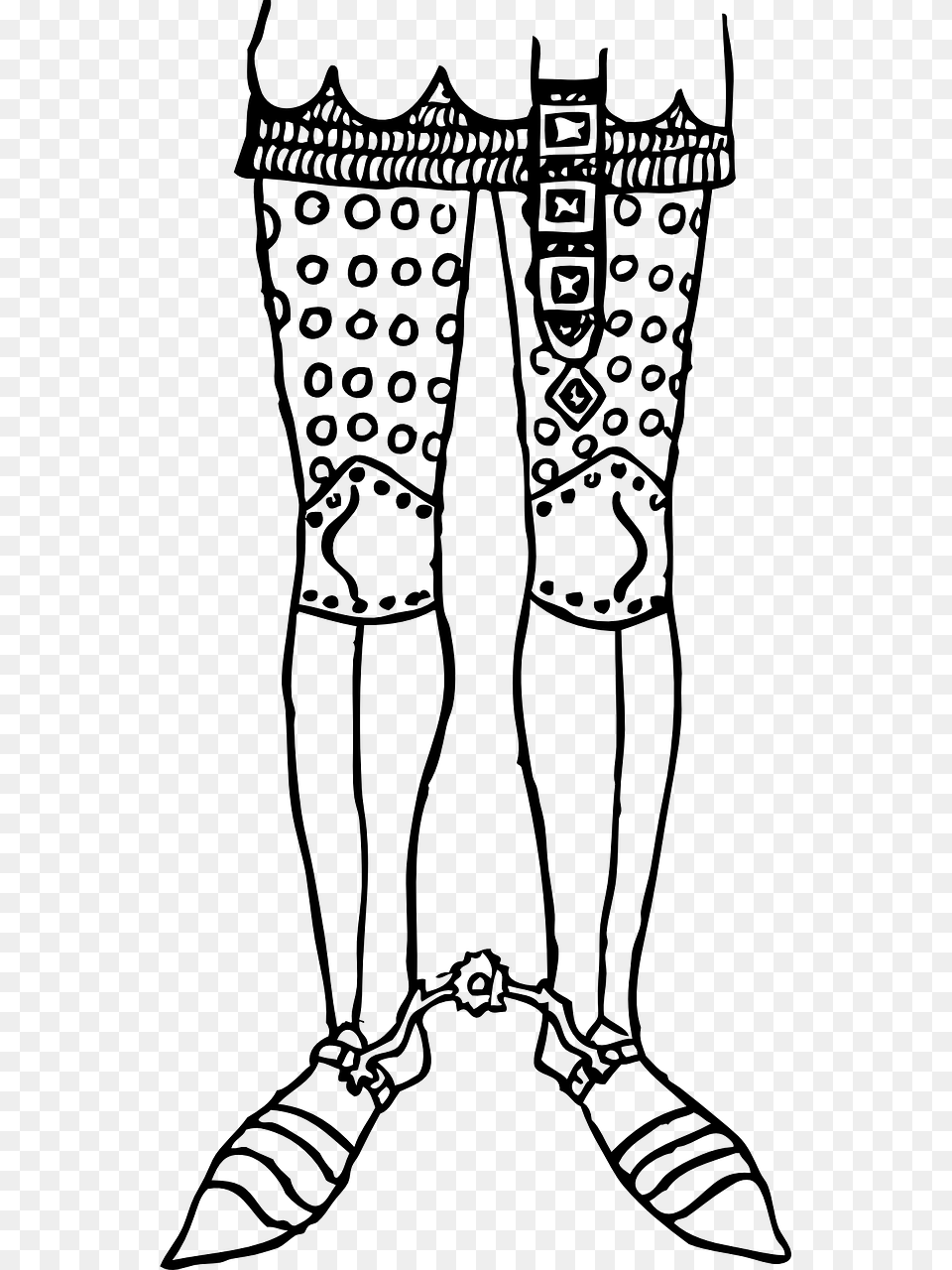 Legs, Gray Png