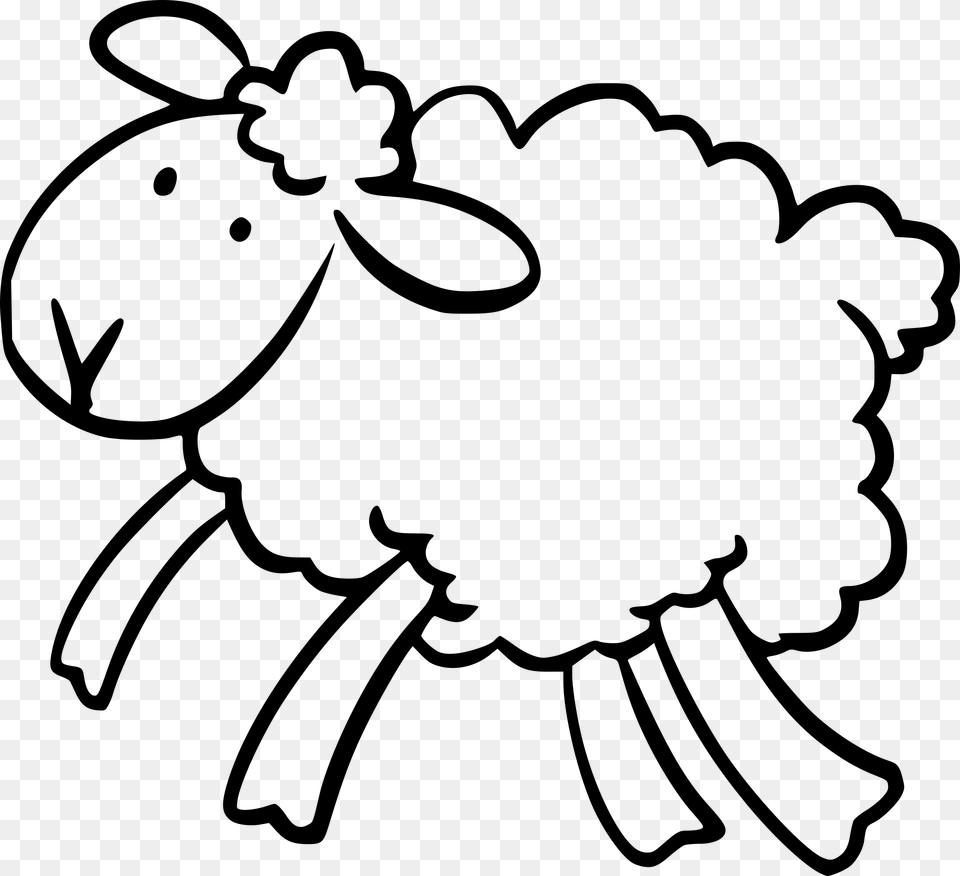 Legz Clipart Lamb, Gray Free Png