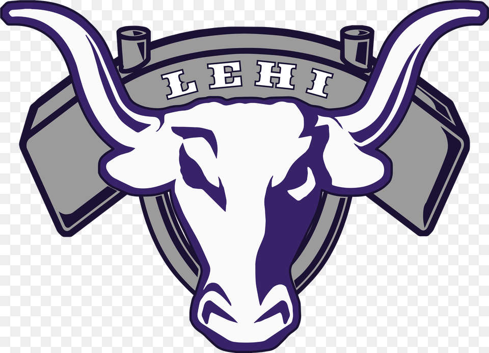 Lehi Pioneers Lehi Football Logo, Animal, Cattle, Livestock, Longhorn Png