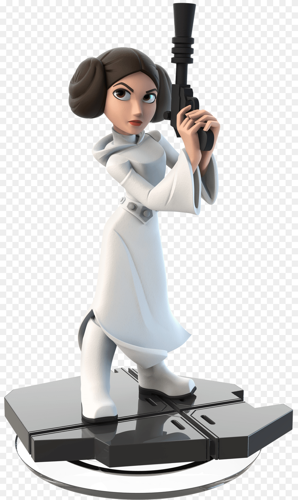 Leia Disney Infiniy Figure Infinity Star Wars Leia, Figurine, People, Person, Adult Png