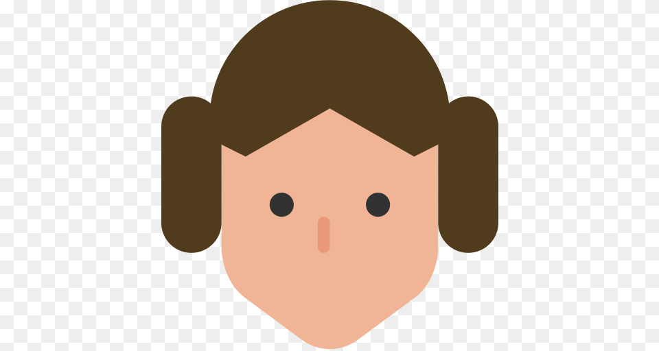 Leia Princess Rebel Star Wars Icon, Baby, Person, Toy, Head Png Image