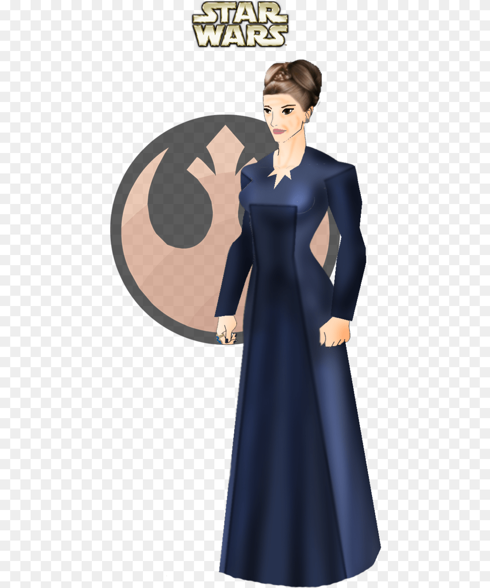Leia Side View Mr Potato Head Star Wars Yoda Keychain Official, Formal Wear, Sleeve, Clothing, Dress Free Transparent Png