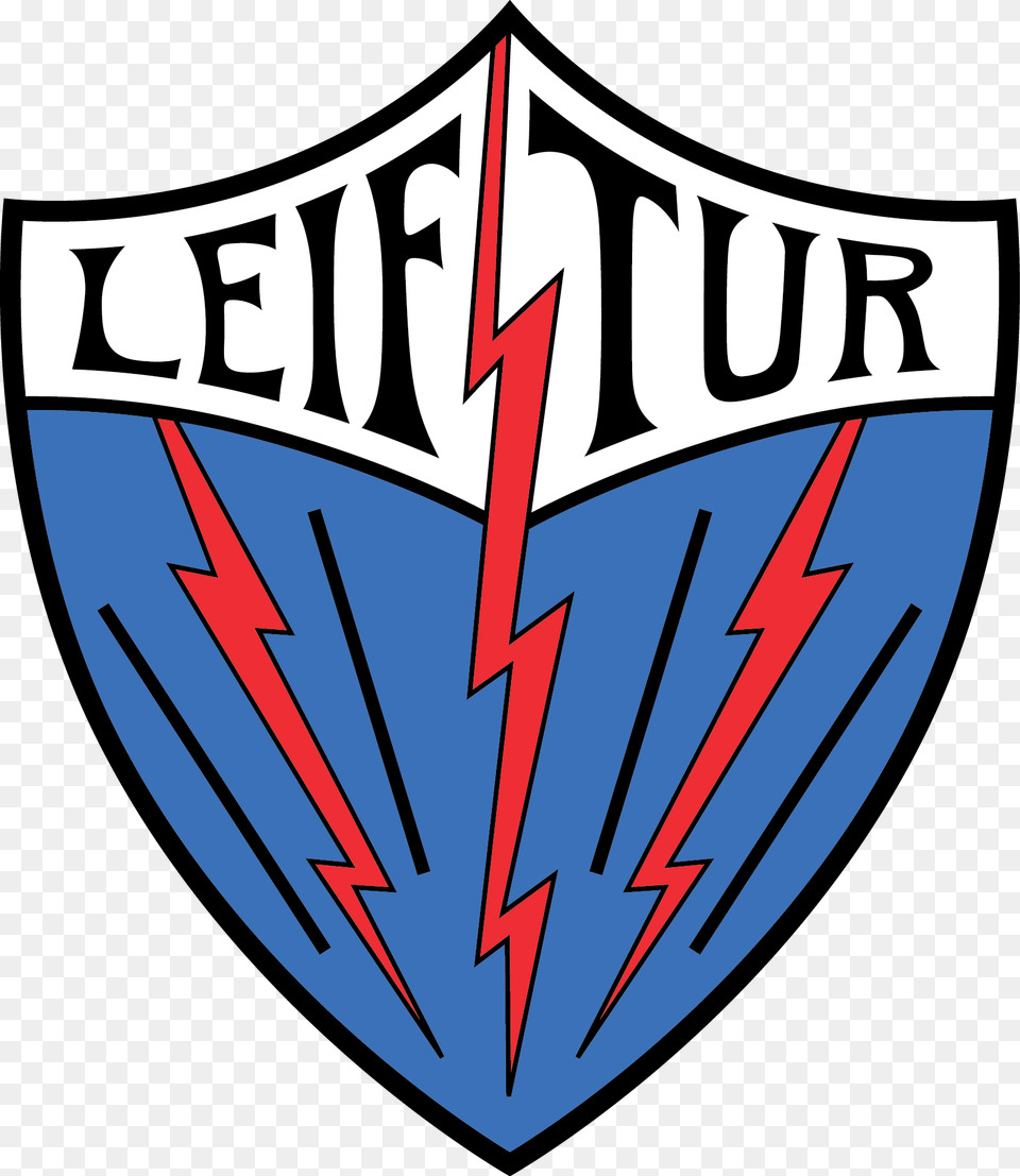 Leiftur Olafsfjordur Football Logo Utep Emblem, Armor, Dynamite, Weapon, Shield Png Image