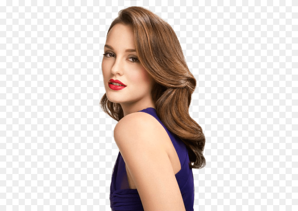 Leighton Meester Side View Lavender Conditioner Plant Hair Care, Person, Face, Portrait, Photography Png Image