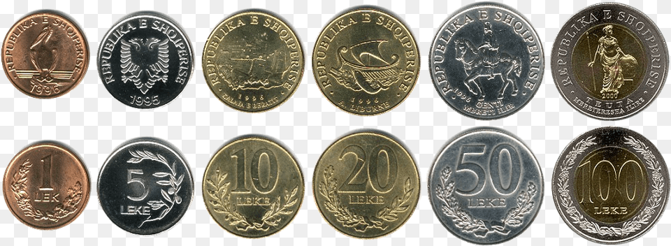 Lek Coins Guatemalan Coins, Coin, Money, Person, Nickel Free Png Download